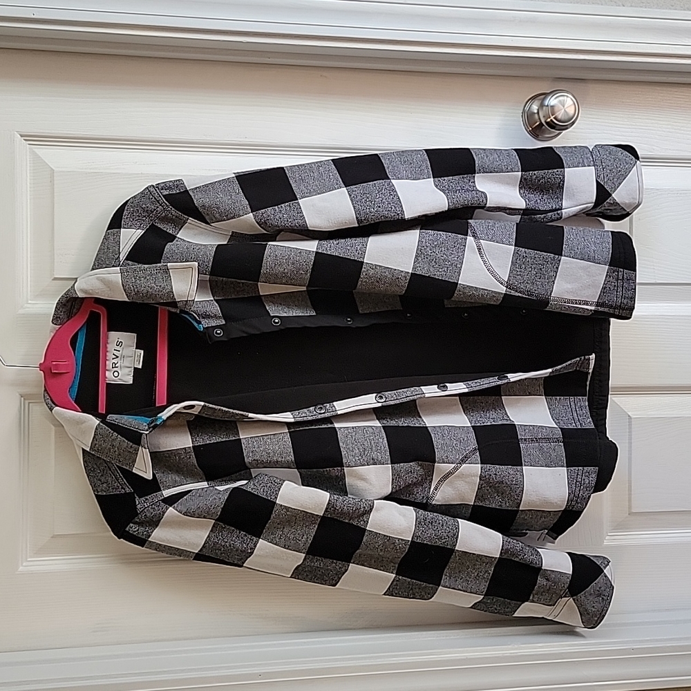 Orvis fleece lined shacket